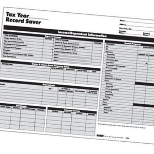 Tax Record Saver Pack